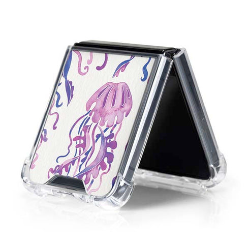 Jellyfish by Cat Coq Galaxy Z Flip5 5G Clear Case