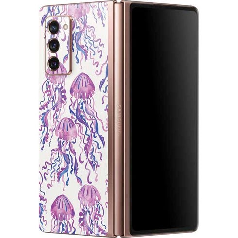 Cat Coq Jellyfish Galaxy Z Fold2 5G Skin