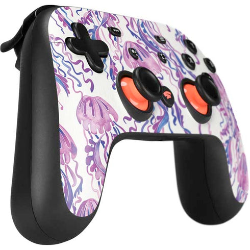 Cat Coq Jellyfish Google Stadia Controller Skin