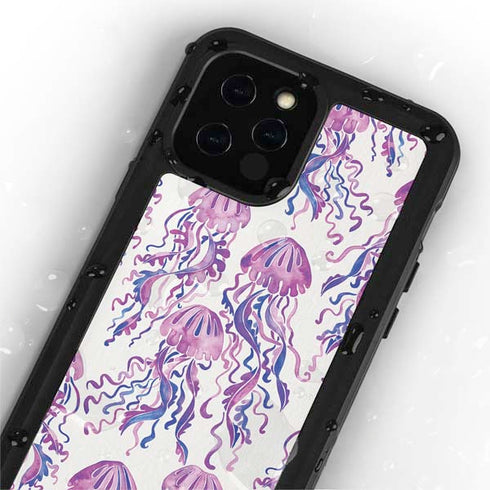 Cat Coq Jellyfish iPhone 12 Pro Waterproof Case