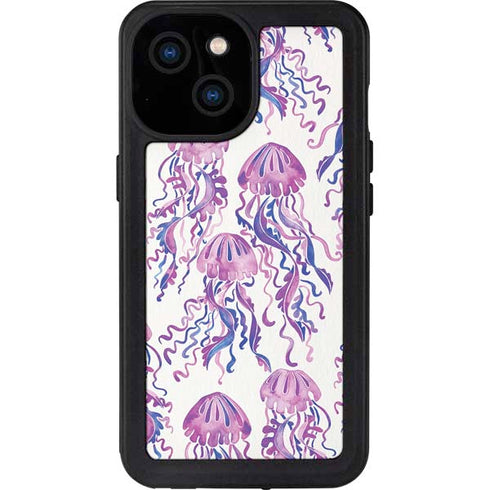 Jellyfish by Cat Coq iPhone 15 Waterproof Case