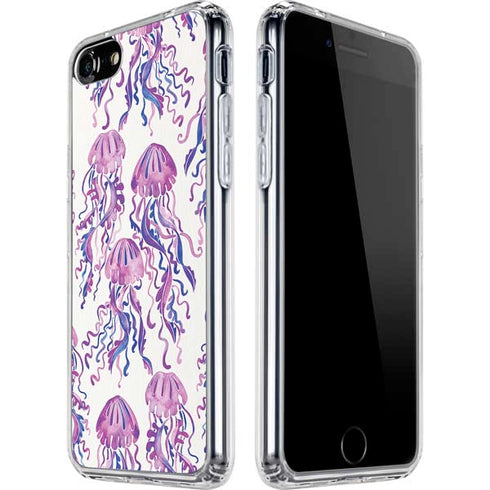 Cat Coq Jellyfish iPhone SE (2nd & 3rd Gen) Clear Case