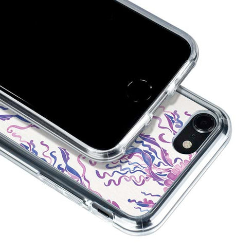 Cat Coq Jellyfish iPhone SE (2nd & 3rd Gen) Clear Case