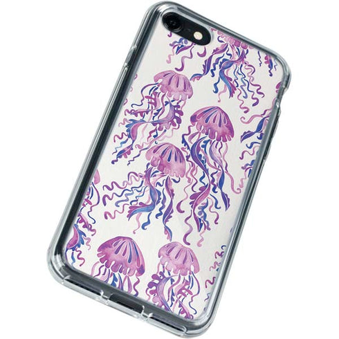 Cat Coq Jellyfish iPhone SE (2nd & 3rd Gen) Clear Case