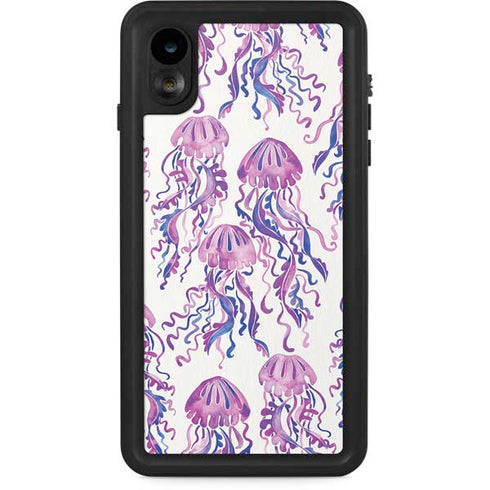 Cat Coq Jellyfish iPhone XR Waterproof Case