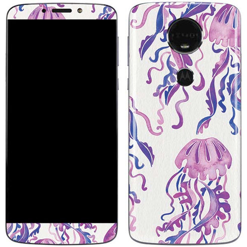 Cat Coq Jellyfish Moto E5 Plus Skin