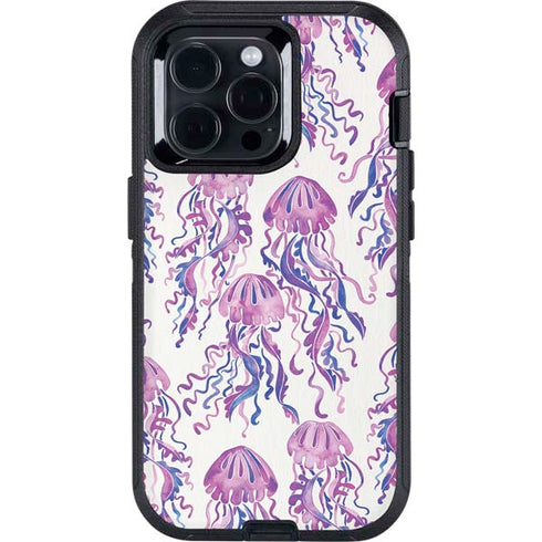 Jellyfish by Cat Coq Otterbox Defender iPhone Skin