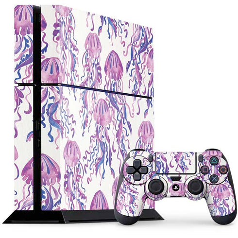 Cat Coq Jellyfish PS4 Console and Controller Bundle Skin