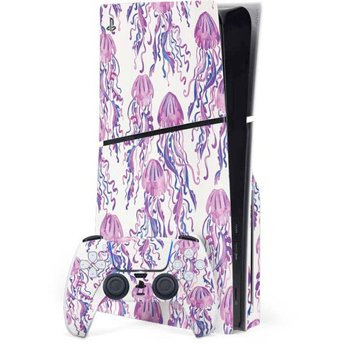 Jellyfish by Cat Coq PS5 Slim Disk Bundle Skin