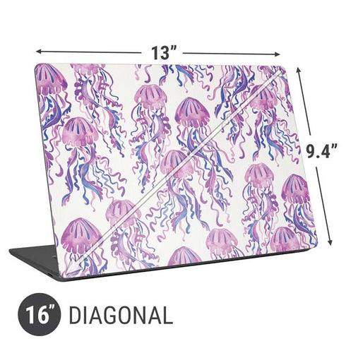 Cat Coq Jellyfish Universal Laptop 16in (13 x 9.4in) Skin