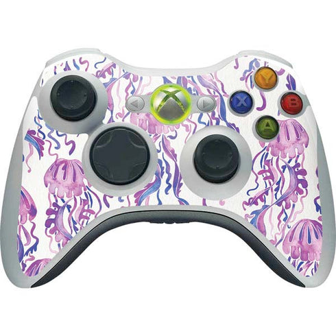 Cat Coq Jellyfish Xbox 360 Wireless Controller Skin