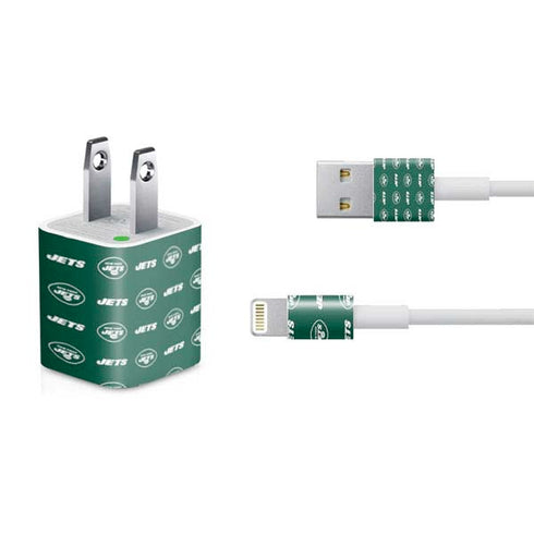 NFL New York Jets Blitz Series iPhone Charger (5W USB) Skin