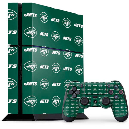 NFL New York Jets Blitz Series PS4 Console and Controller Bundle Skin