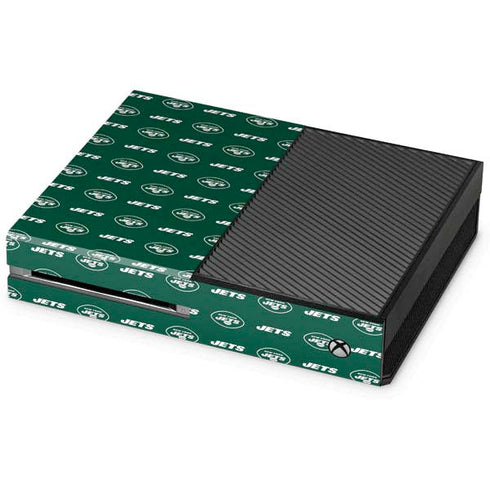 NFL New York Jets Blitz Series Xbox One Console Skin