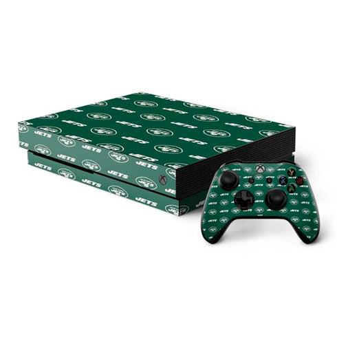 NFL New York Jets Blitz Series Xbox One X Bundle Skin