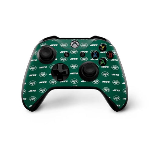 NFL New York Jets Blitz Series Xbox One X Controller Skin
