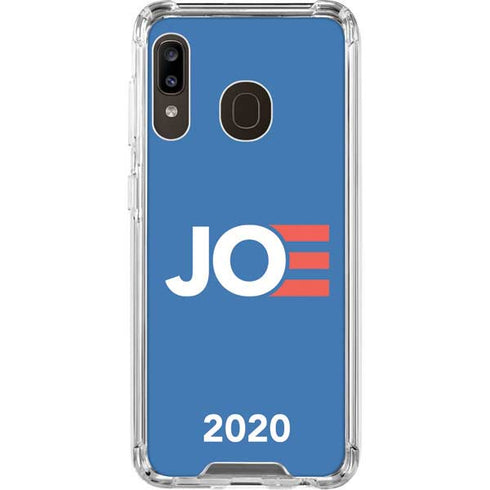 Joe 2020 Political Galaxy A30 Clear Case