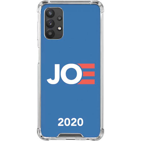 Joe 2020 Political Galaxy A32 5G Clear Case
