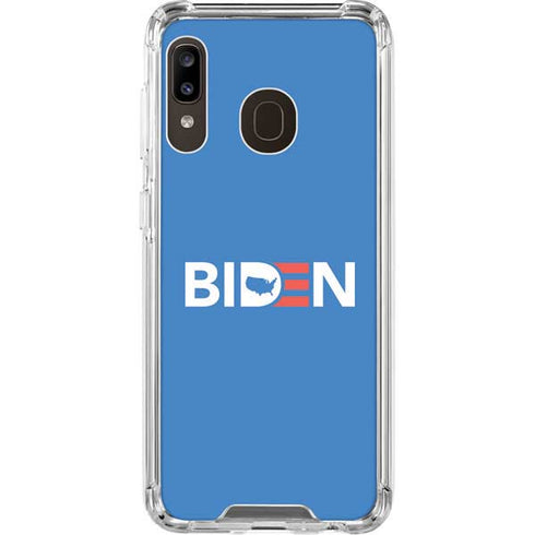 Joe Biden Political Galaxy A30 Clear Case