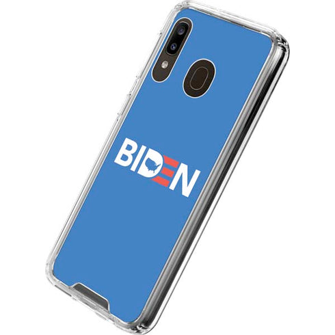 Joe Biden Political Galaxy A30 Clear Case