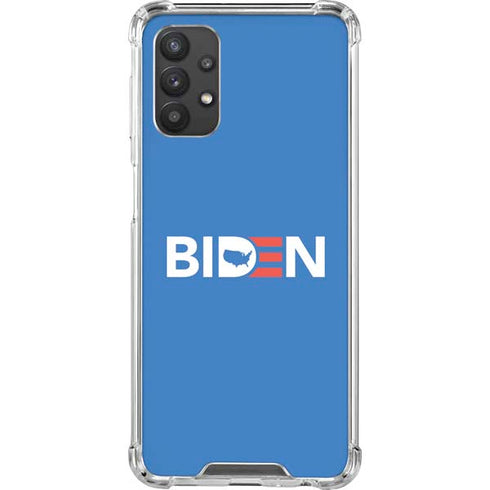 Joe Biden Political Galaxy A32 5G Clear Case