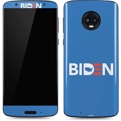 Joe Biden Political Moto G6 Skin