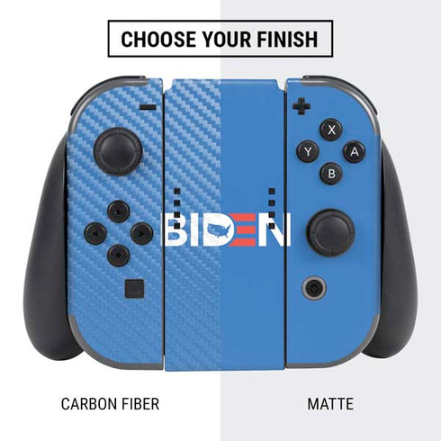 Joe Biden Political Nintendo Switch Bundle Skin