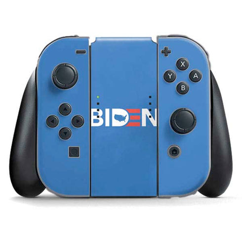 Joe Biden Political Nintendo Switch (2017-2021) Joy-Con Controller Skin