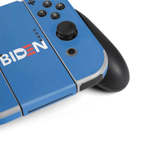 Joe Biden Political Nintendo Switch OLED (2021) Skin
