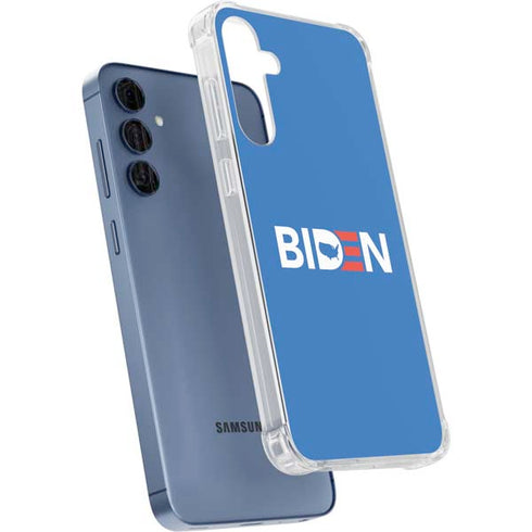 Joe Biden Political Galaxy S24 Clear Case