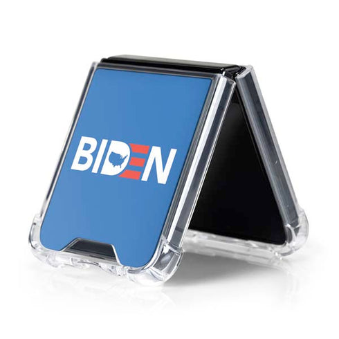 Joe Biden Political Galaxy Z Flip5 5G Clear Case