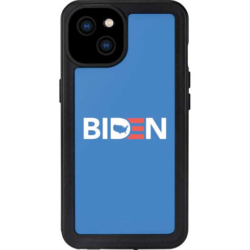 Joe Biden Political iPhone 15 Plus Waterproof Case