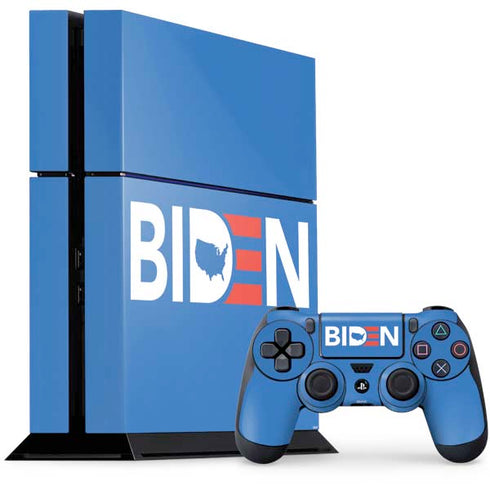 Joe Biden Political PS4 Console and Controller Bundle Skin