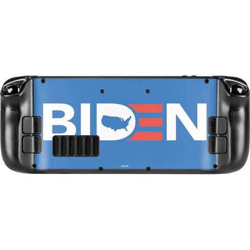 Joe Biden Political Steam Deck Handheld Gaming Computer Skin