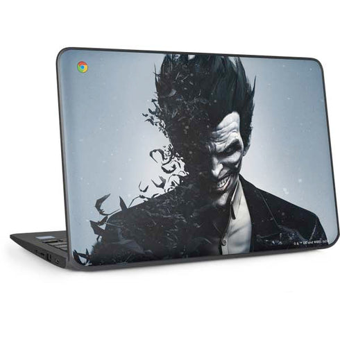 DC Comics Arkham Origins Joker Arkham HP Chromebook Skin