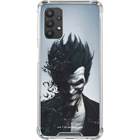 DC Comics Arkham Origins Joker Arkham Galaxy A32 5G Clear Case