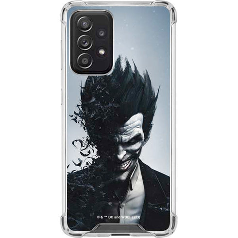 DC Comics Arkham Origins Joker Arkham Galaxy A52 5G Clear Case