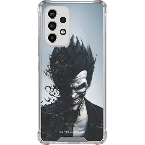DC Comics Arkham Origins Joker Arkham Galaxy A53 5G Clear Case