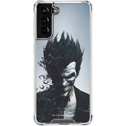 DC Comics Arkham Origins Joker Arkham Galaxy S21 FE Clear Case