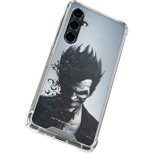 DC Comics Arkham Origins Joker Arkham Galaxy S23 FE Clear Case