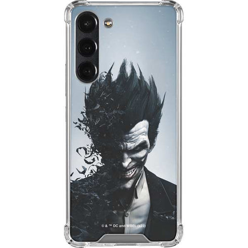 DC Comics Arkham Origins Joker Arkham Galaxy S23 Plus Clear Case