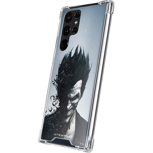 DC Comics Arkham Origins Joker Arkham Galaxy S24 Ultra Clear Case