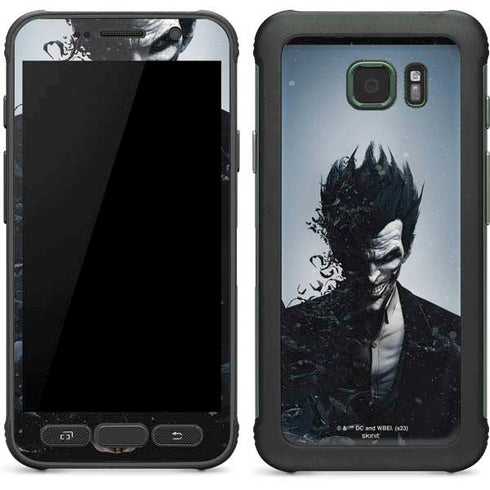 DC Comics Arkham Origins Joker Arkham Galaxy S7 Active Skin