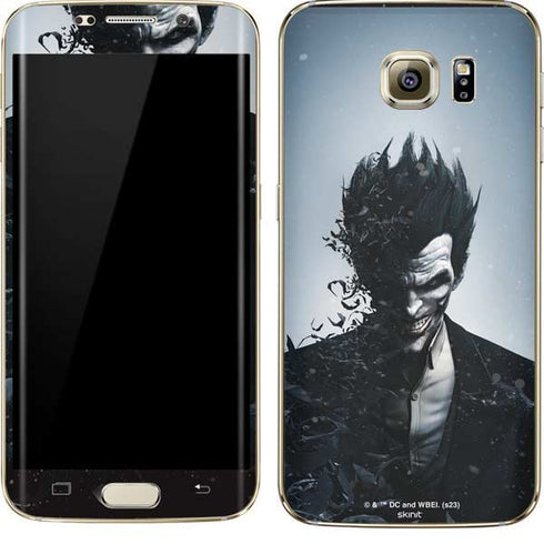 DC Comics Arkham Origins Joker Arkham Galaxy S7 Edge Skin