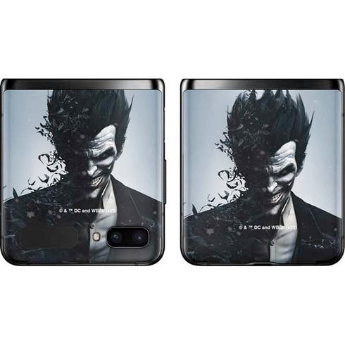 DC Comics Arkham Origins Joker Arkham Galaxy Z Flip Skin