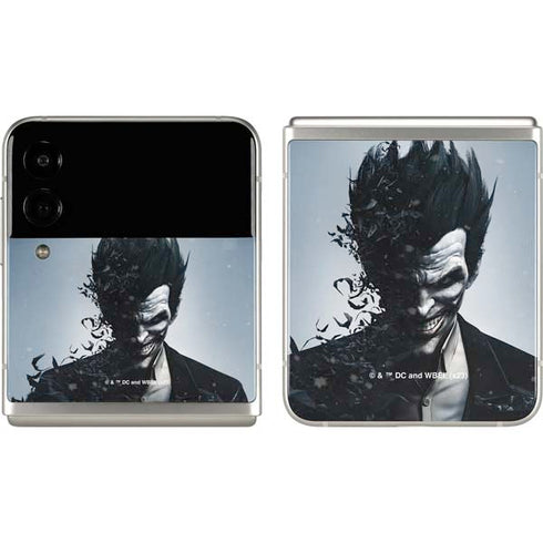 DC Comics Arkham Origins Joker Arkham Galaxy Z Flip3 5G Skin