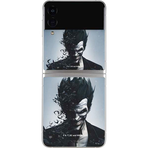 DC Comics Arkham Origins Joker Arkham Galaxy Z Flip3 5G Skin