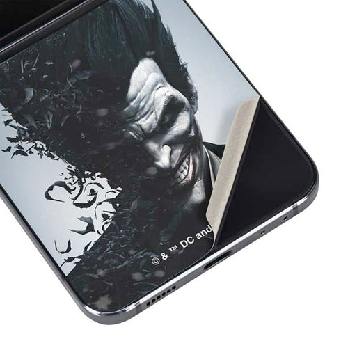 DC Comics Arkham Origins Joker Arkham Galaxy Z Flip5 5G Skin