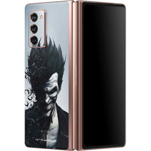 DC Comics Arkham Origins Joker Arkham Galaxy Z Fold2 5G Skin