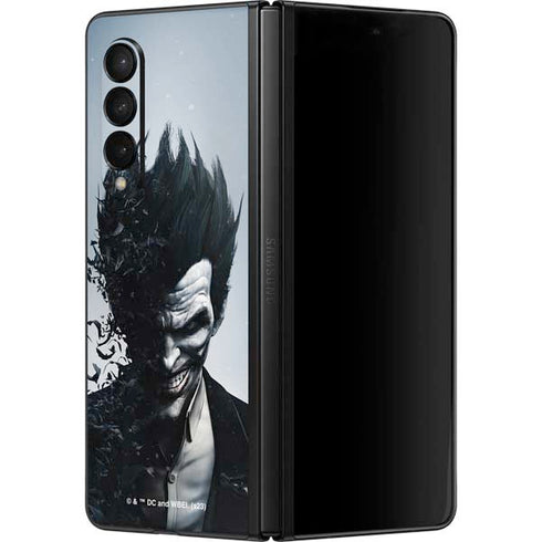 DC Comics Arkham Origins Joker Arkham Galaxy Z Fold3 5G Skin